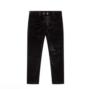 NWT Kipp Black Velvet Slim Pants